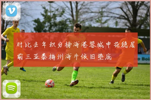 对比去年积分榜海港蓉城申花稳居前三亚泰梅州海牛依旧垫底